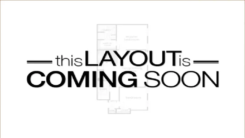Zuari Gangothri Tribhuja - Sample floor plan for 3 BHK apartments